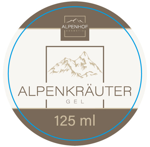 Гел с алпийски билки Alpenhof 125 ml: Ревитализираща Енергия за Активни Хора
